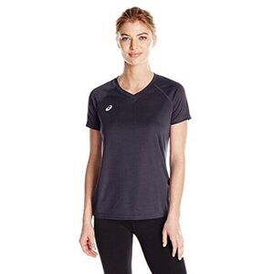 Asics Womens Circuit 8 Short Sleeve Athletic Jersey Shirt Top